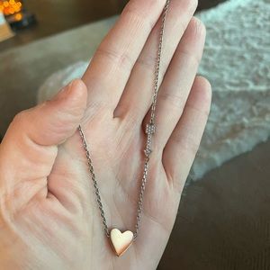 Fossil necklace.